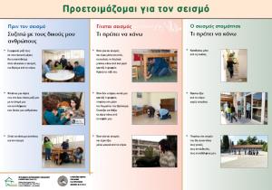 Αφίσα: Προετοιμάζομαι για τον σεισμό