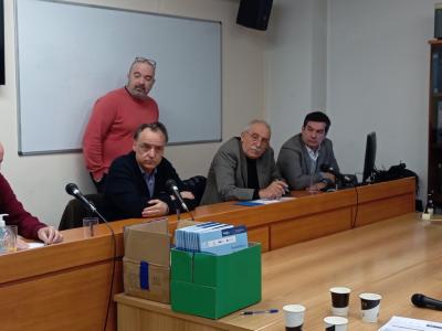 Ενημερωτική Εκδήλωση για το έργο «Πρωτοβάθμιος Προσεισμικός Έλεγχος Κτιρίων»,Χαλκίδα , 10/2/2025