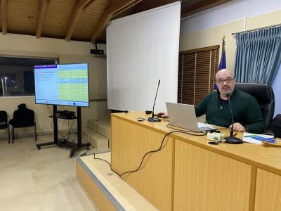 Ενημερωτική Εκδήλωση για το έργο «Πρωτοβάθμιος Προσεισμικός Έλεγχος Κτιρίων», Μεσολόγγι, 24/2/2025