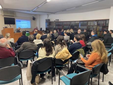 Ενημερωτική Εκδήλωση για το έργο «Πρωτοβάθμιος Προσεισμικός Έλεγχος Κτιρίων»,Χαλκίδα , 10/2/2025
