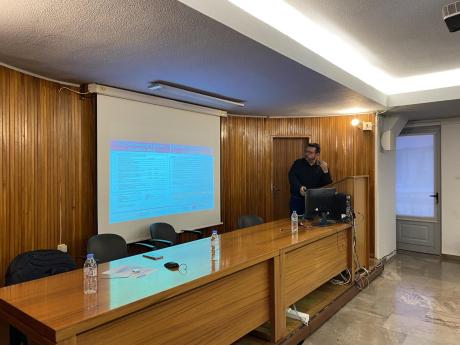 Ενημερωτική Εκδήλωση για το έργο «Πρωτοβάθμιος Προσεισμικός Έλεγχος Κτιρίων»,Λαμία, 27/1/2025