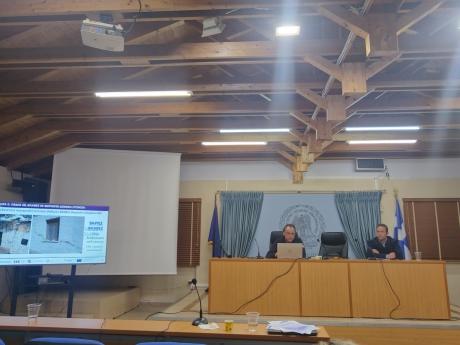 Ενημερωτική Εκδήλωση για το έργο «Πρωτοβάθμιος Προσεισμικός Έλεγχος Κτιρίων», Μεσολόγγι, 24/2/2025