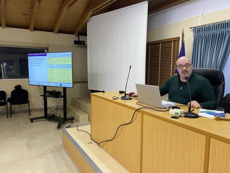 Ενημερωτική Εκδήλωση για το έργο «Πρωτοβάθμιος Προσεισμικός Έλεγχος Κτιρίων», Μεσολόγγι, 24/2/2025