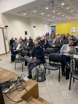 Ενημερωτική Εκδήλωση για το έργο «Πρωτοβάθμιος Προσεισμικός Έλεγχος Κτιρίων», Πάτρα, 12/3/2025