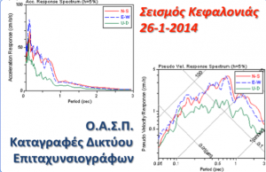 Σεισμός Κεφαλονιάς 26-1-2014: Προκαταρκτική Ενημερωτική Έκθεση 